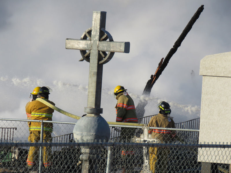Zion Lutheran Church fire